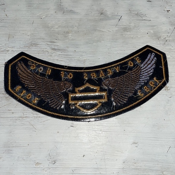 Harley Owners Group 30 Years Of HOG 1983 - 2013 Sew On Embroidered Patch - Picture 2 of 2